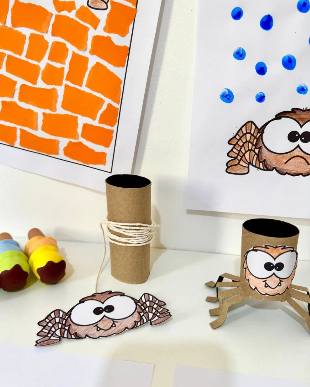 Kit Atividades de Artes Dona Aranha — amostra 1: O Kit de Atividades de Artes – Tema Dona Aranha é um material completo e…