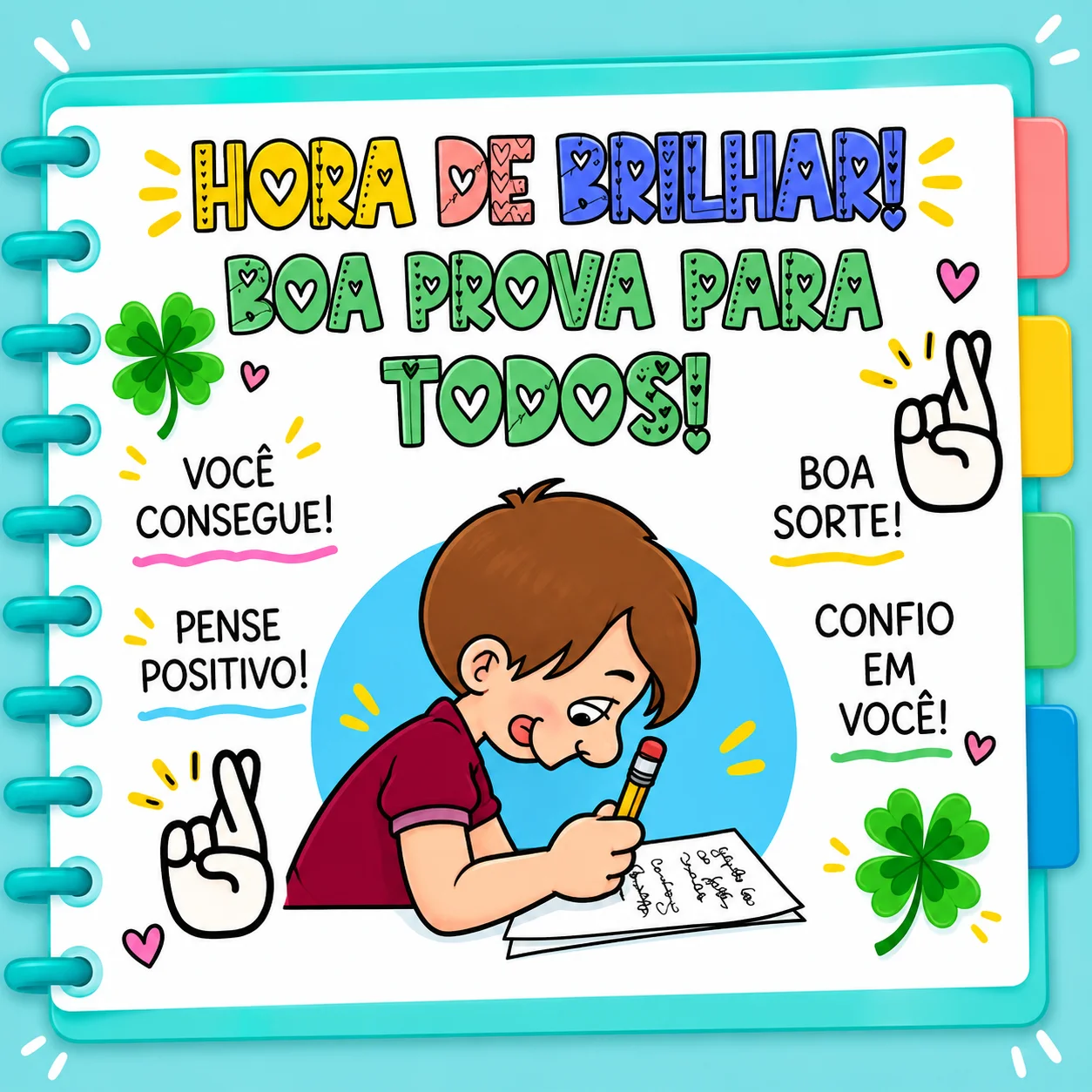 Kit Boa Prova Hora de Brilhar – Incentivo para Avaliações — capa do material