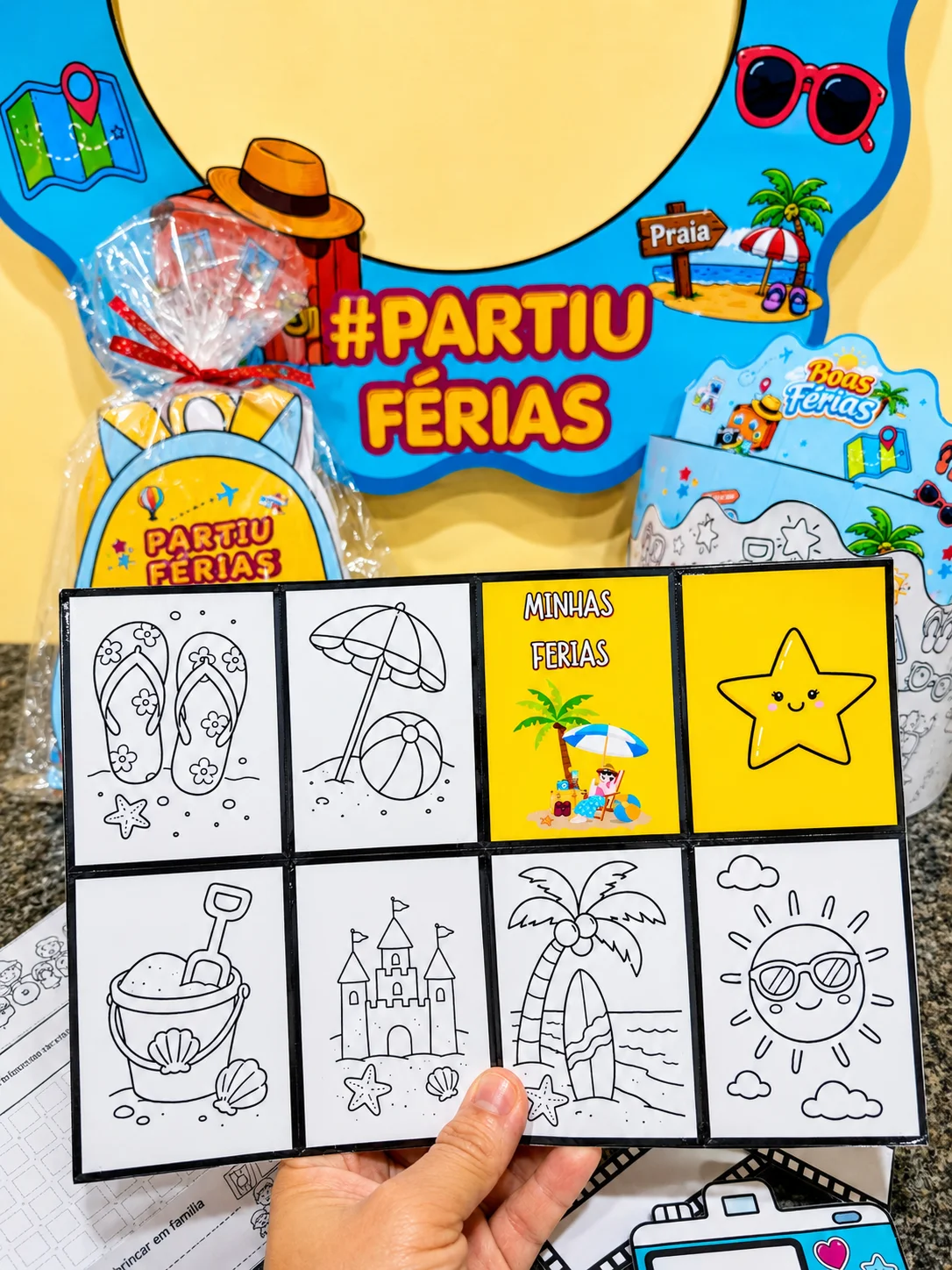 Kit Boas Férias - PARTIUFÉRIAS — amostra 3: KIT BOAS FÉRIAS – #PARTIUFÉRIAS Um recurso lúdico, criativo e encantador para…