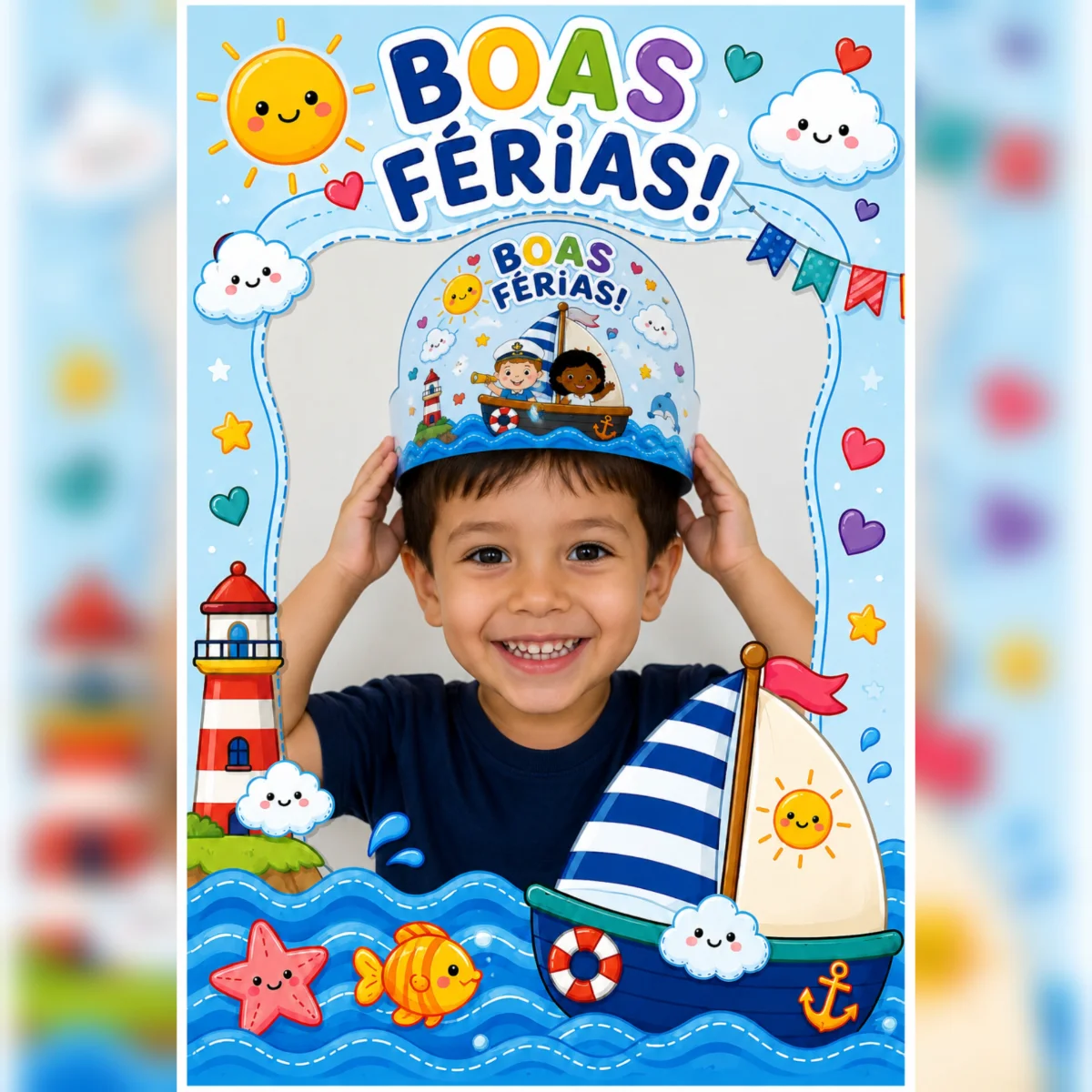 🌊☀️ KIT BOAS FÉRIAS! ☀️🌊 — amostra 1: ✨ Deixe as férias dos pequenos ainda mais especiais com este arquivo super fofo e…