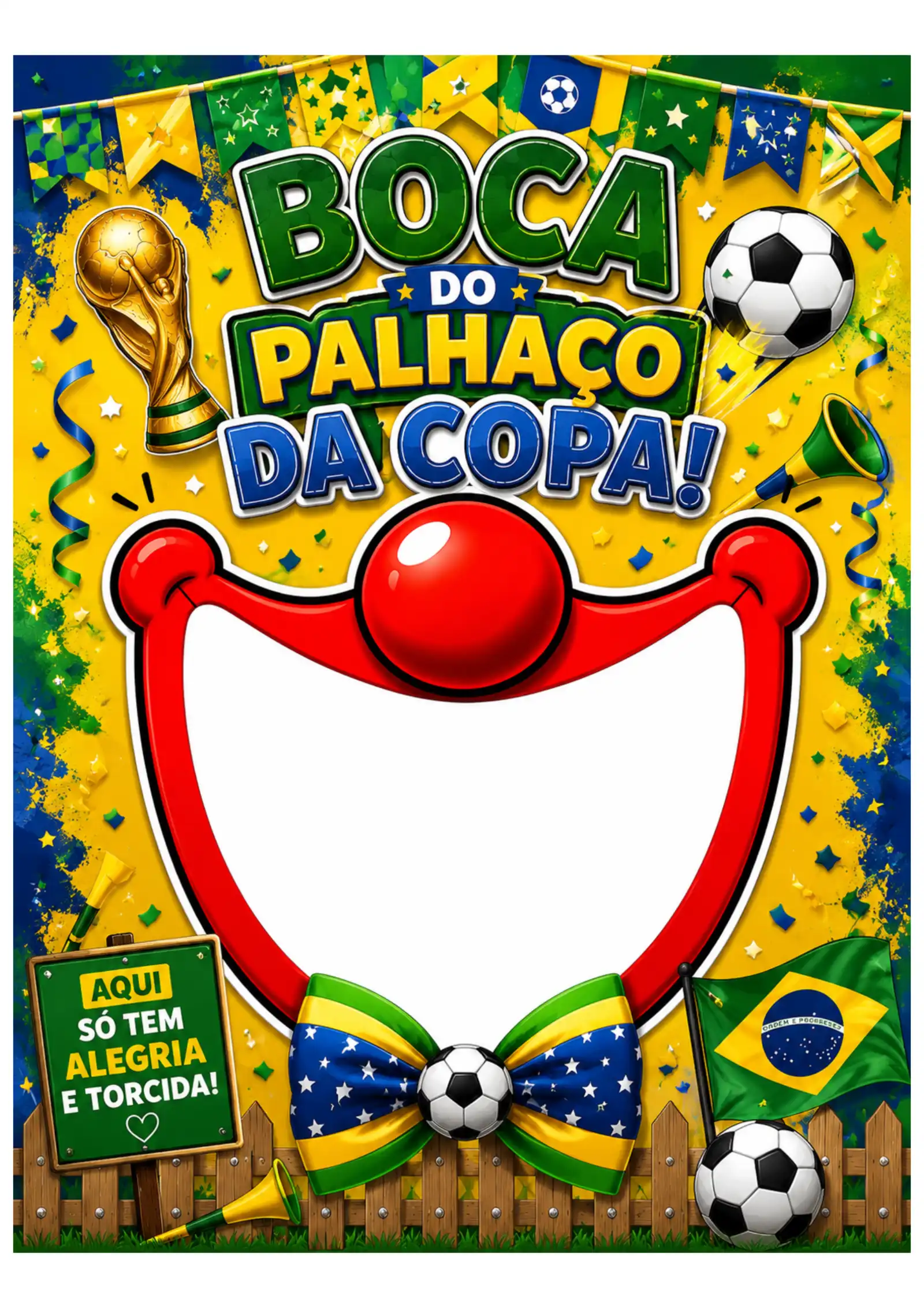 🤡🌽 KIT BOCA DO PALHAÇO JUNINO LÚDICO.🌽🤡 — amostra 4: ✨ DETALHES DO KIT