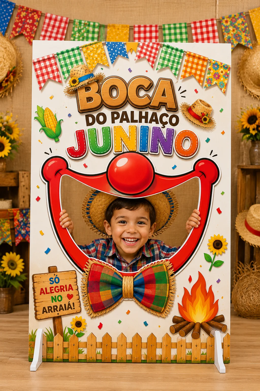🤡🌽 KIT BOCA DO PALHAÇO JUNINO LÚDICO.🌽🤡 — capa do material