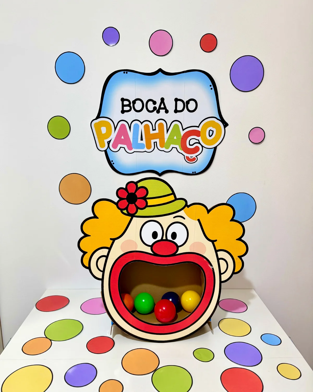 Kit Boca do Palhaço para Festa Junina — Jogos pedagógicos para Educação Infantil: Kit Boca do Palhaço ampliado e pronto…