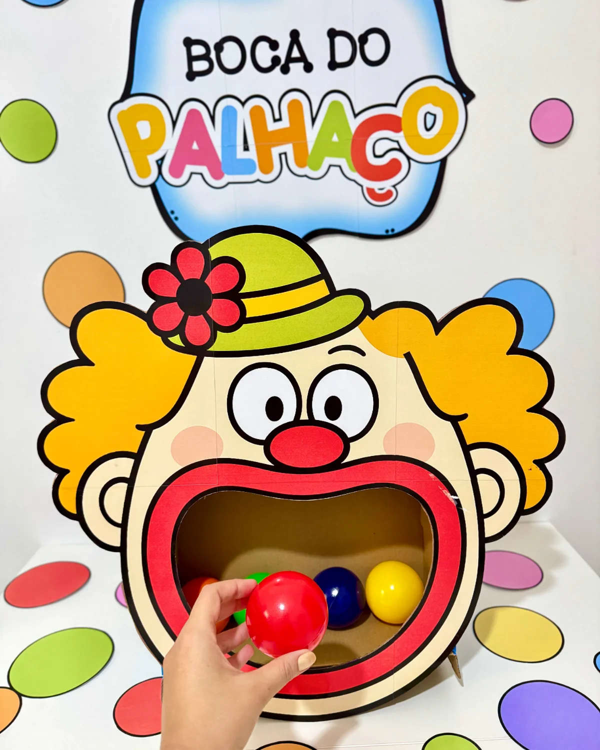 🎪✨ Kit Boca do Palhaço ✨🎪 – PDF para Imprimir — amostra 3: Formato e entrega