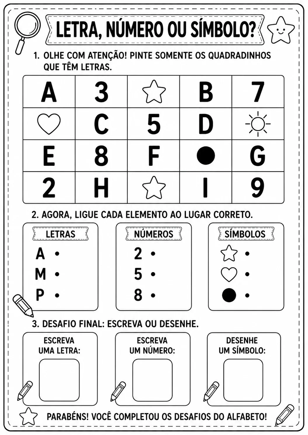 🌈 KIT BRINCANDO COM O ALFABETO – 5 ATIVIDADES 🔤✏️ — amostra 1: 🌈 KIT BRINCANDO COM O ALFABETO – 5 ATIVIDADES 🔤✏️
