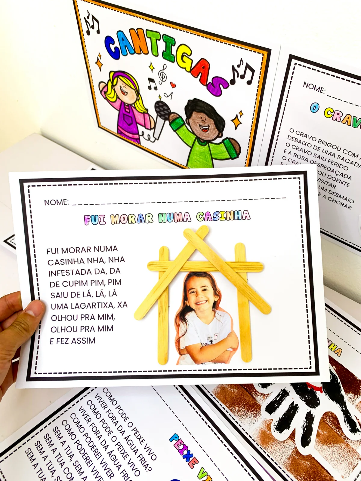 Kit Cantigas Populares – PDF para Imprimir | Educação Infantil — Alfabetização para Educação Infantil: Kit Cantigas…