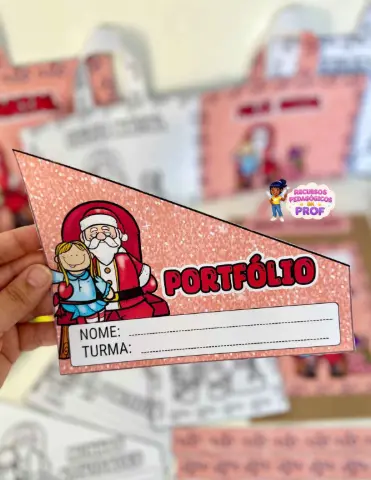 Kit Capas Atividades Papai Noel — amostra 1: Encante os alunos e famílias no encerramento do ano com o Kit Capas de…