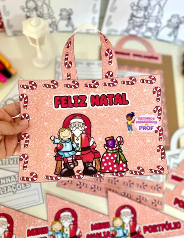Kit Capas Atividades Papai Noel — amostra 7: Encante os alunos e famílias no encerramento do ano com o Kit Capas de…
