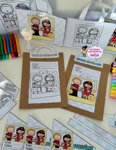 Kit Capas de Atividades tema Escola — amostra 2: Valorize e organize a entrega das atividades e portfólios com o Kit Capas… Kit Capas de Atividades tema Escola — amostra 2: Valorize e organize a entrega das atividades e portfólios com o Kit Capas…