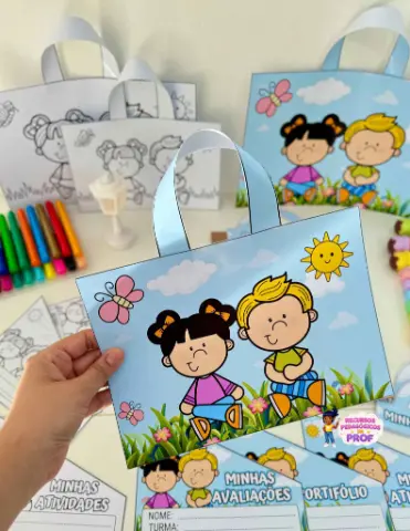 Kit Capas de Atividades tema Jardim — amostra 5: Organize e valorize os registros dos alunos com o Kit Capas de Atividades…