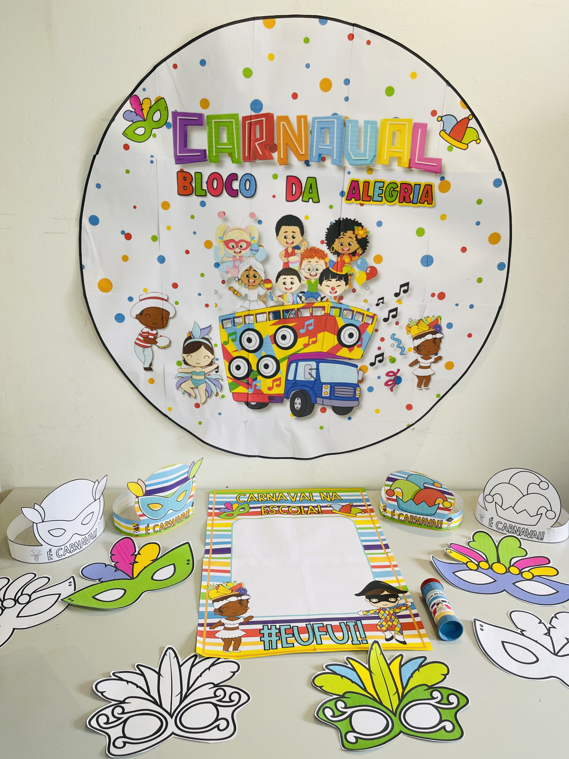 KIT CARNAVAL NA ESCOLA – Deixe a folia ainda mais divertida – PDF para Imprimir — capa do material