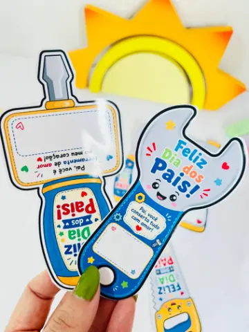 Kit Cartão Ferramentas Dia dos Pais — capa do material