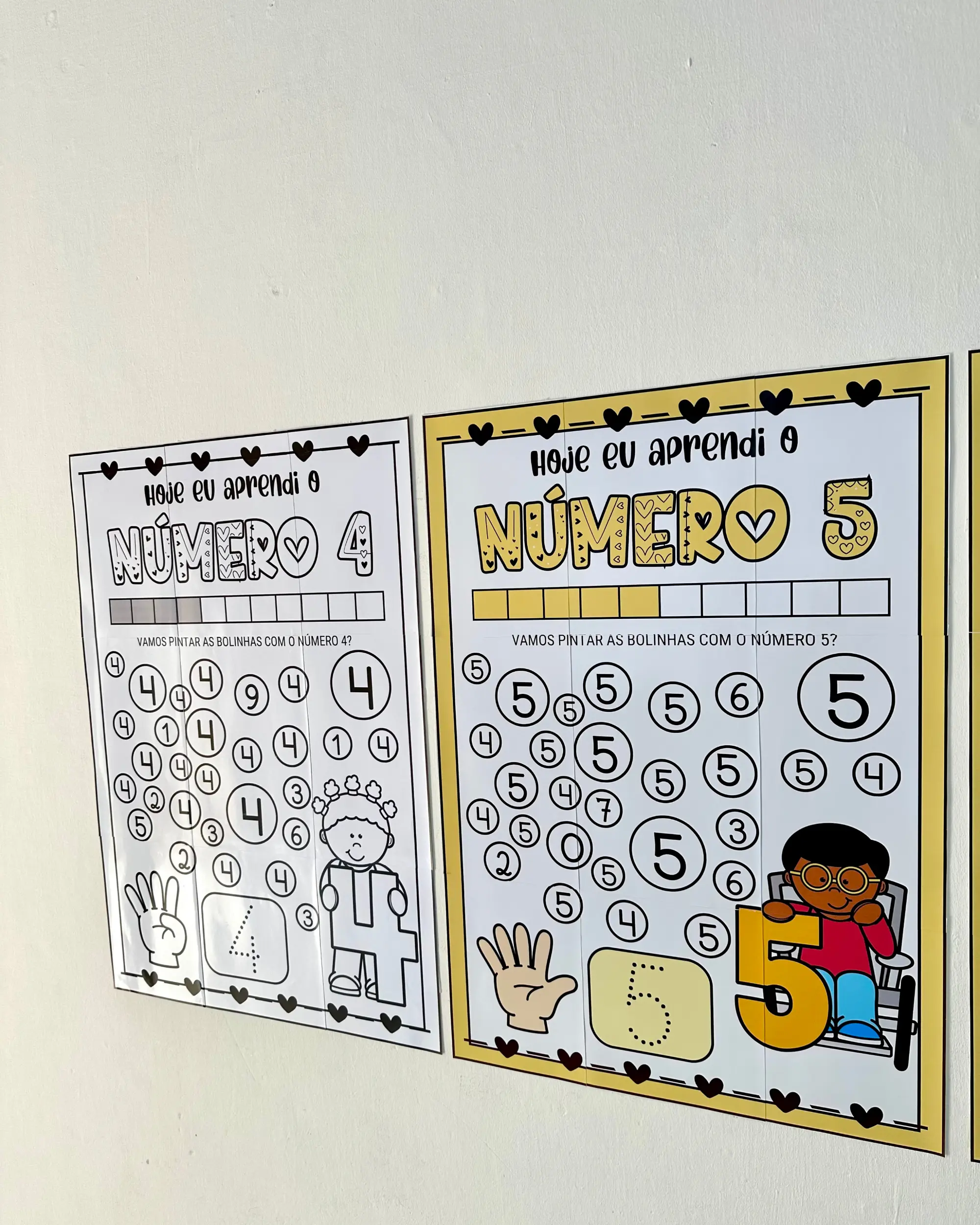 Kit Cartaz Numerais de 1 a 10 para Educação Infantil — amostra 2: Informações do material Kit Cartaz Numerais de 1 a 10 para Educação Infantil — amostra 2: Informações do material
