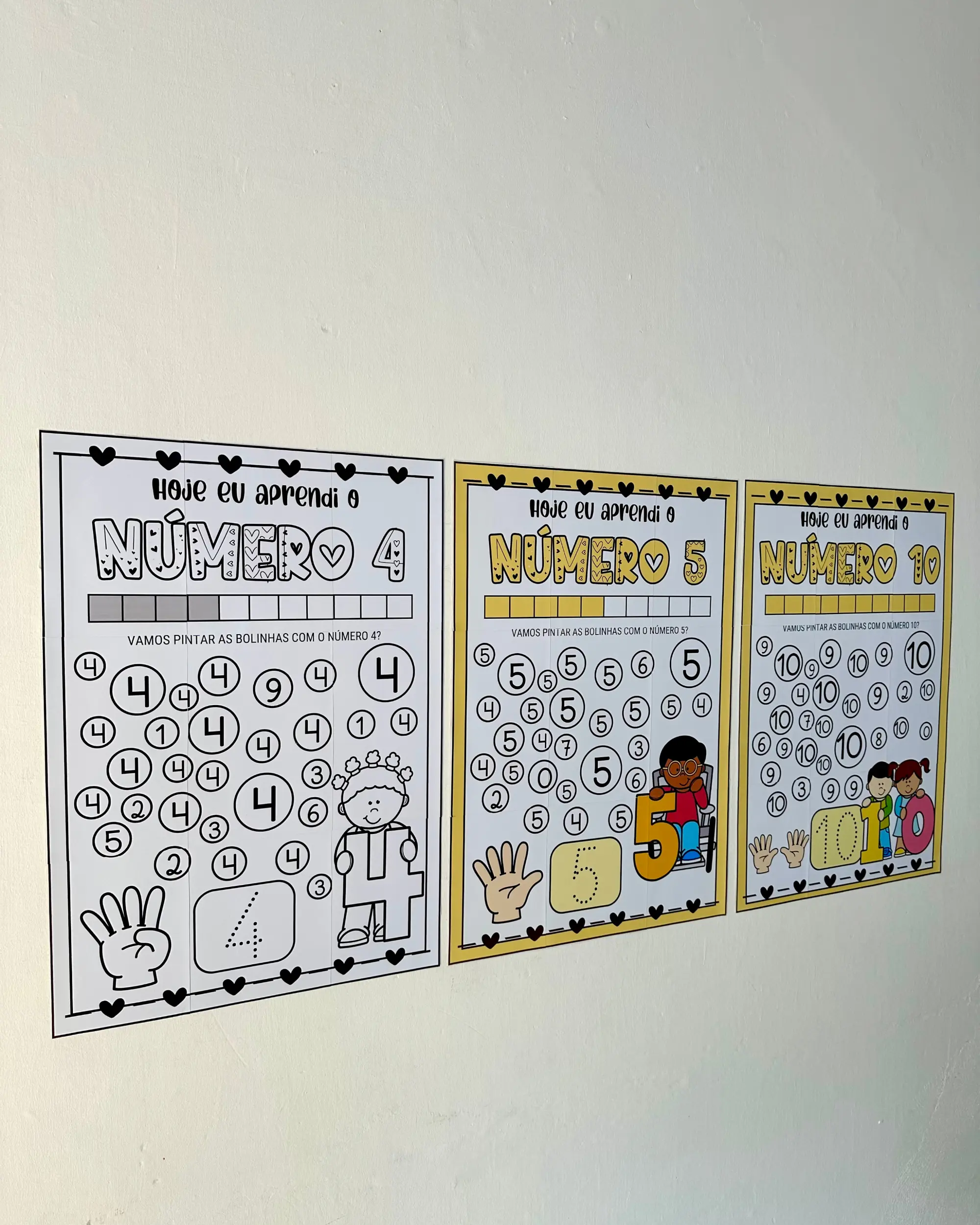 Kit Cartaz Numerais de 1 a 10 para Educação Infantil — amostra 4: Atividades com numerais de 1 a 10 e recursos visuais para… Kit Cartaz Numerais de 1 a 10 para Educação Infantil — amostra 4: Atividades com numerais de 1 a 10 e recursos visuais para…