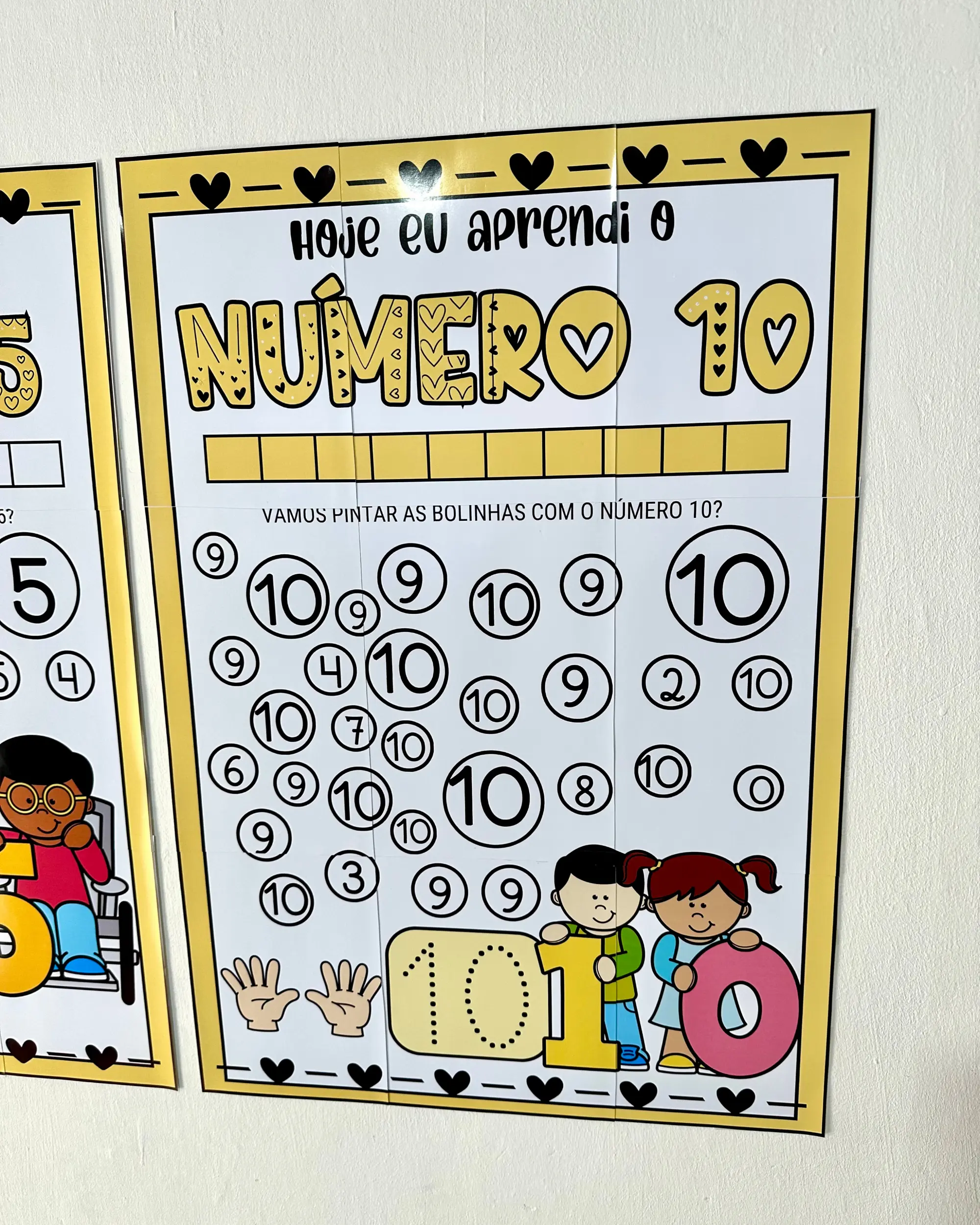 Kit Cartaz Numerais de 1 a 10 para Educação Infantil — amostra 6: Atividades com numerais de 1 a 10 e recursos visuais para… Kit Cartaz Numerais de 1 a 10 para Educação Infantil — amostra 6: Atividades com numerais de 1 a 10 e recursos visuais para…
