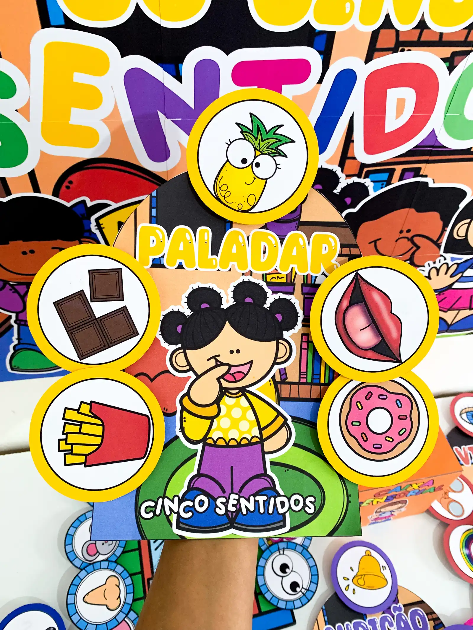 Kit cinco sentidos – Educação Infantil – PDF para Imprimir — amostra 3: Para quem é indicado