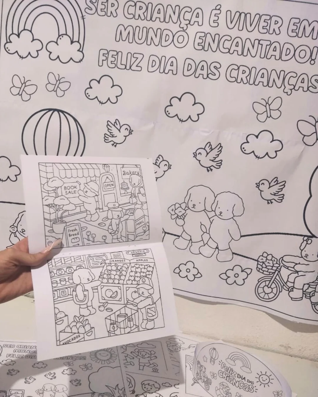 KIT COLORIR – DIA DAS CRIANÇAS | BOBBIE GOODS — amostra 4: Prepare uma comemoração ainda mais divertida, criativa e cheia…