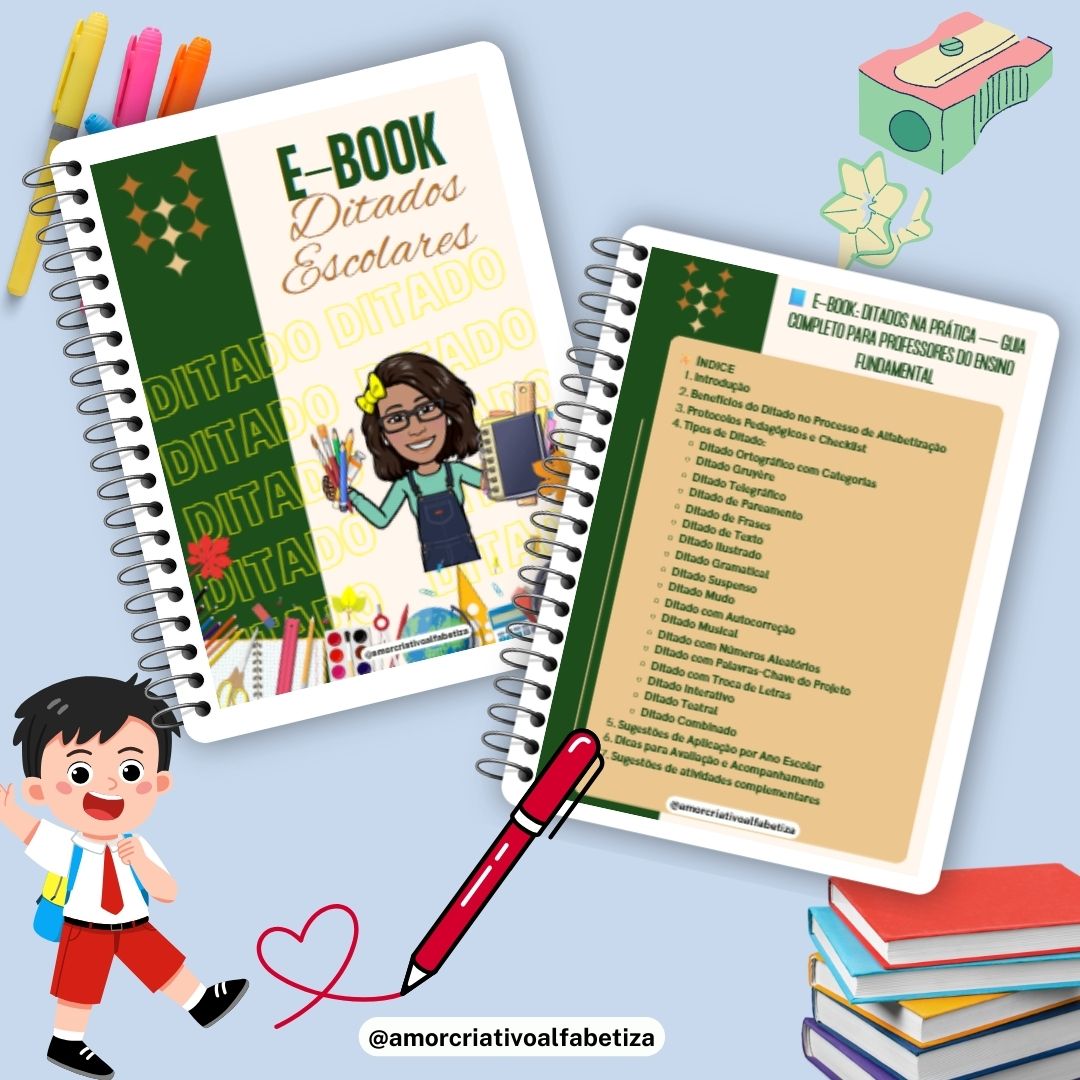 KIT COM 10 MODELOS DE DITADOS para sondagem – Material Pedagógico — amostra 1: Sobre o KIT COM 10 MODELOS DE DITADOS para… KIT COM 10 MODELOS DE DITADOS para sondagem – Material Pedagógico — amostra 1: Sobre o KIT COM 10 MODELOS DE DITADOS para…