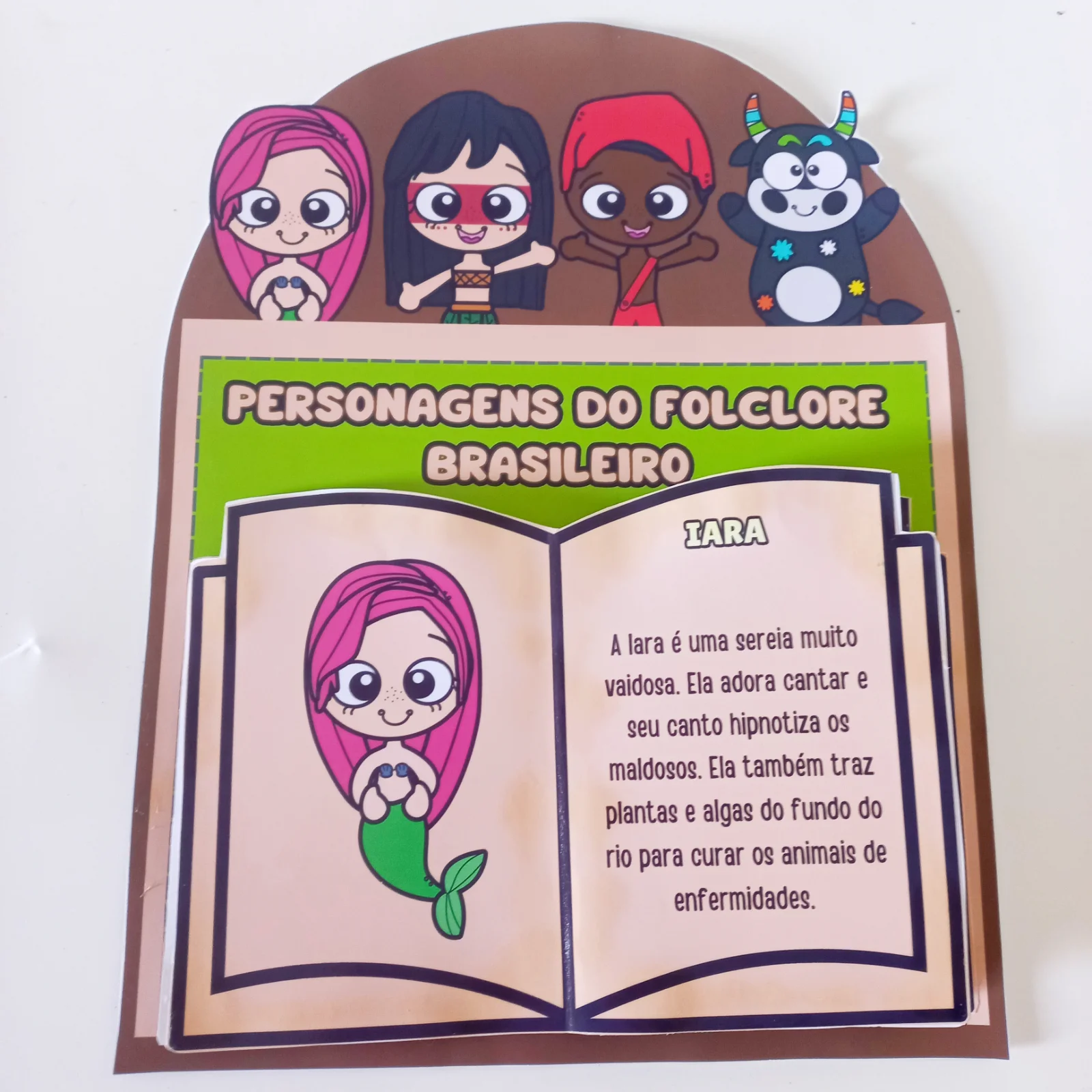 kit com quatro arquivos lúdicos para trabalhar folclore — amostra 1: Este kit pedagógico do folclore brasileiro é um…
