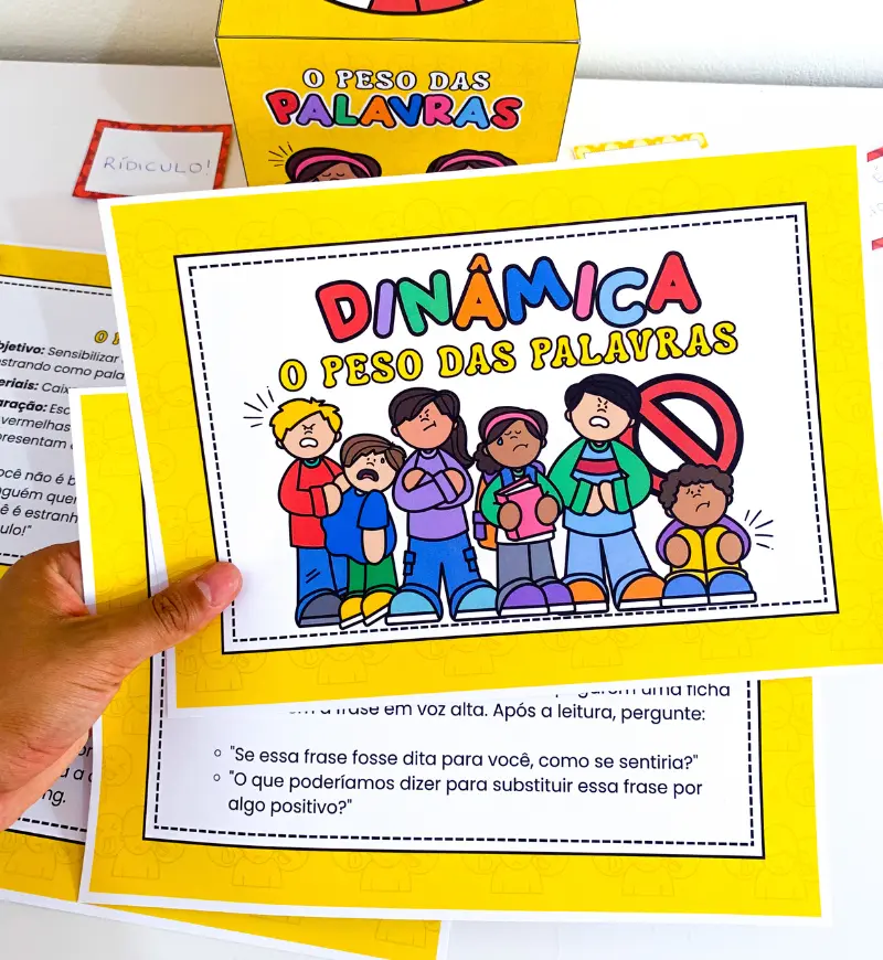 Kit Combate ao Bullying: Respeito e Empatia na Escola — amostra 1: Kit Combate ao Bullying para trabalhar a convivência