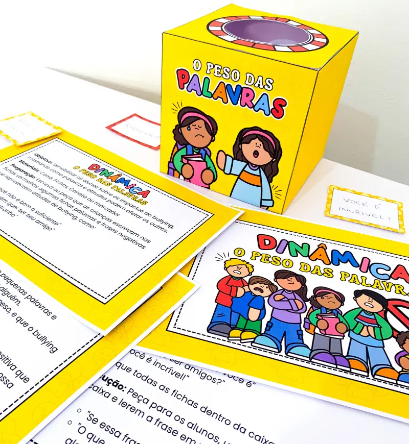 Kit Combate ao Bullying: Respeito e Empatia na Escola — amostra 5: Aborde o bullying com uma proposta de diálogo e reflexão