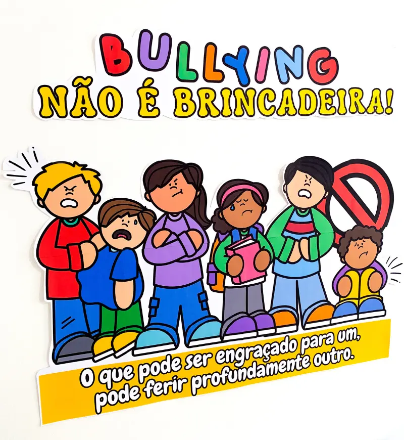 Kit Combate ao Bullying: Respeito e Empatia na Escola — amostra 6: Aborde o bullying com uma proposta de diálogo e reflexão