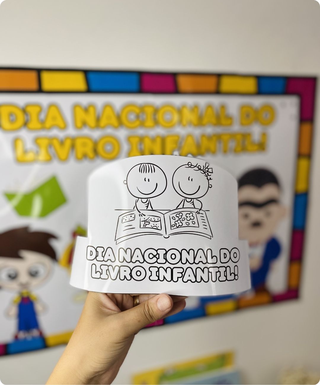 Kit comemorativo de Dia do Livro Infantil para imprimir — amostra 1: Uma data para aproximar a turma dos livros