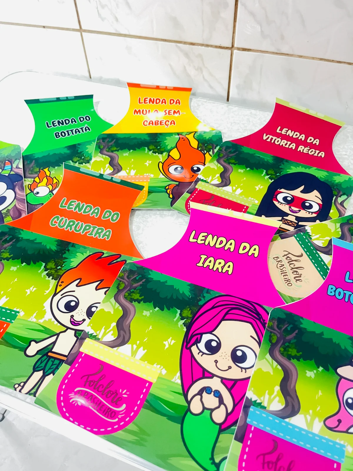 KIT COMPLETO – 9 AVENTAIS DO FOLCLORE BRASILEIRO — Alfabetização para Educação Infantil: Leve mais criatividade, interação…