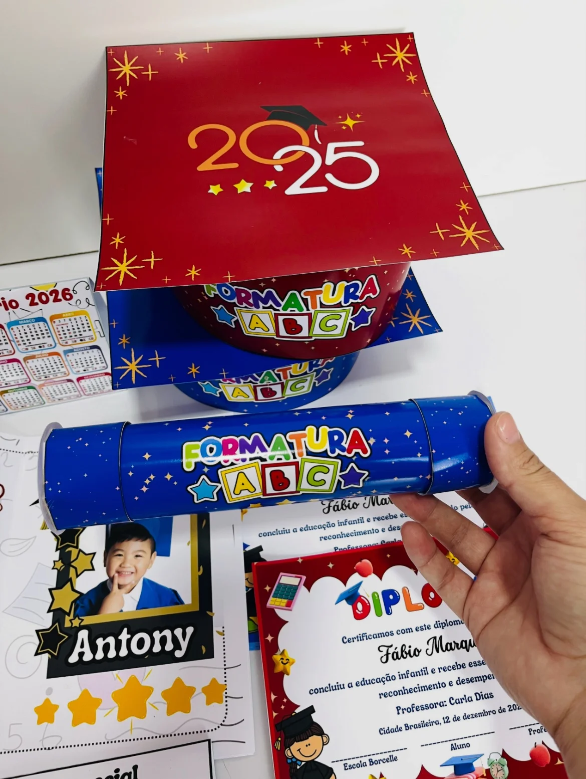 Kit completo de formatura — amostra 1: *Kit formatura* 🔤 🥳 Esse kit de formatura ABC foi feito para facilitar sua vida e…