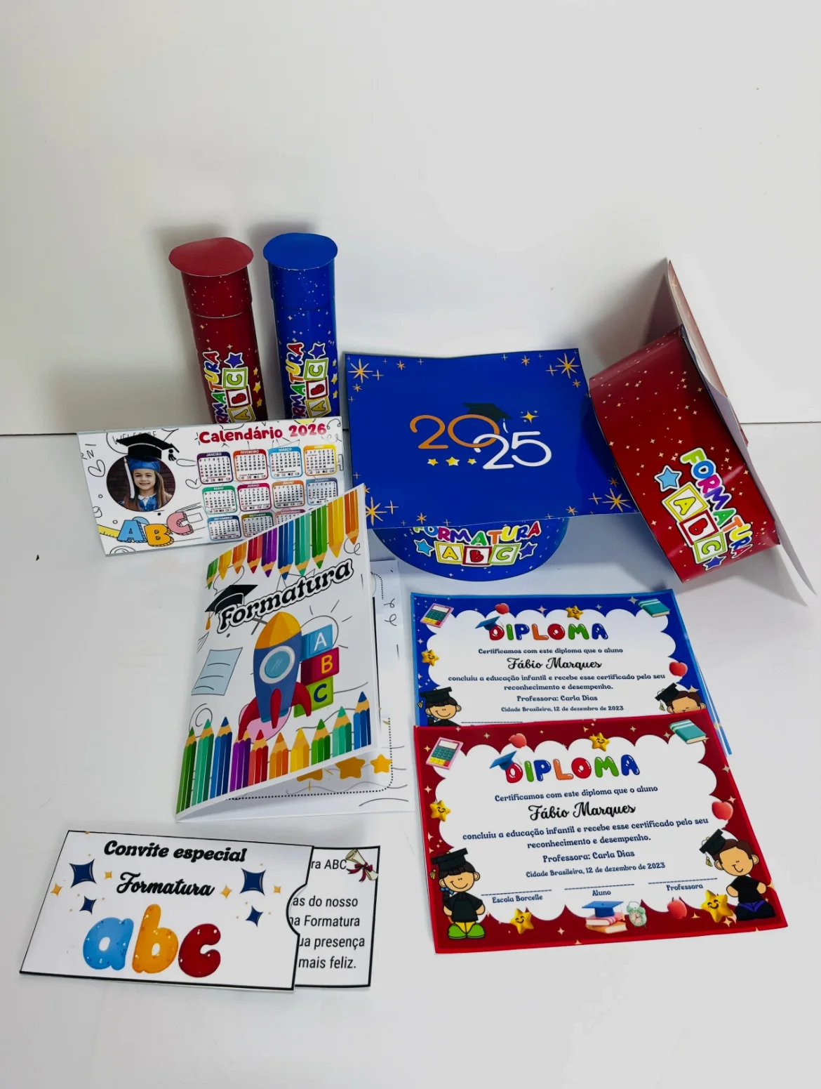 Kit completo de formatura — amostra 4: *Kit formatura* 🔤 🥳 Esse kit de formatura ABC foi feito para facilitar sua vida e…