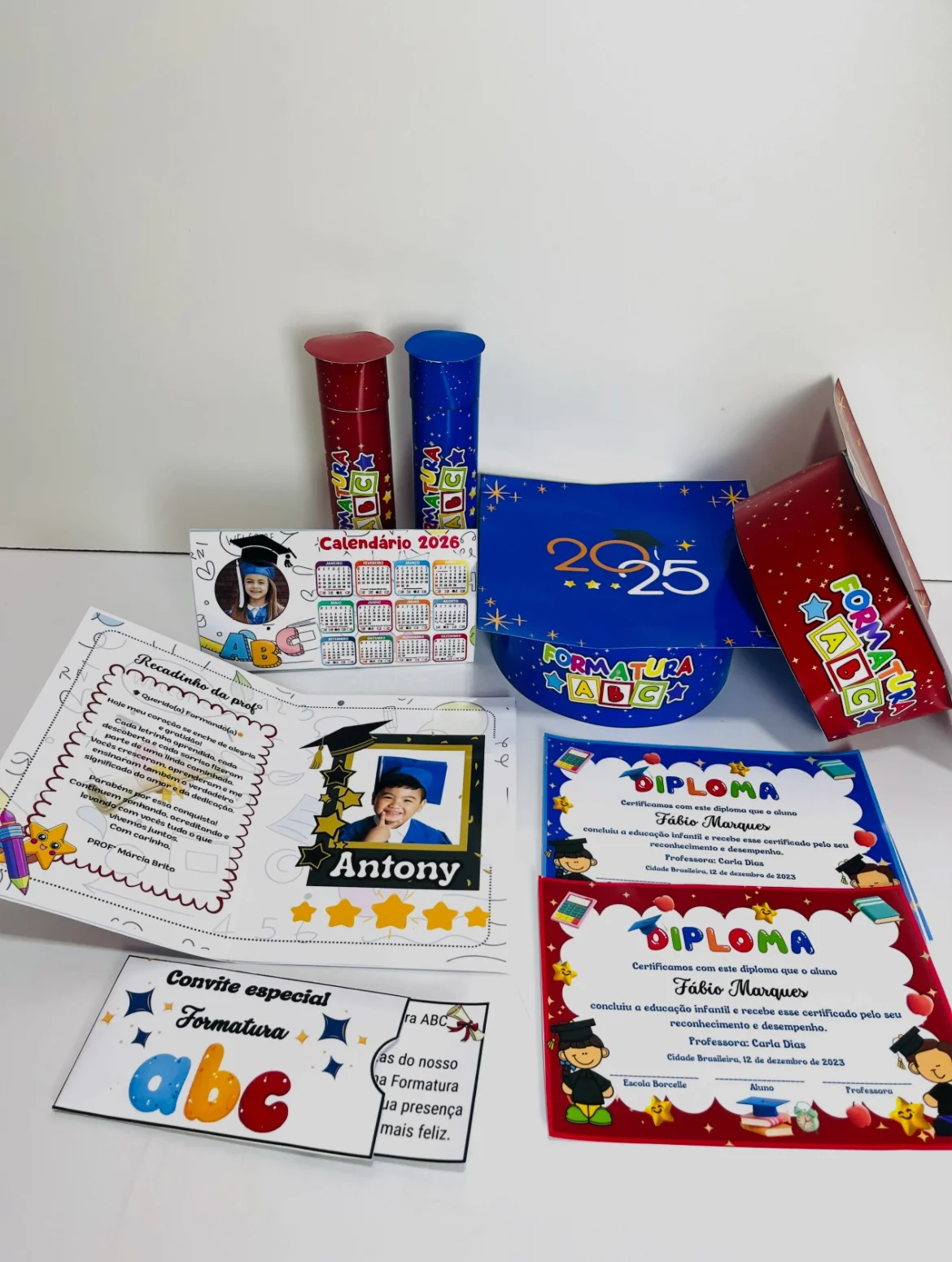 Kit completo de formatura — amostra 5: *Kit formatura* 🔤 🥳 Esse kit de formatura ABC foi feito para facilitar sua vida e…