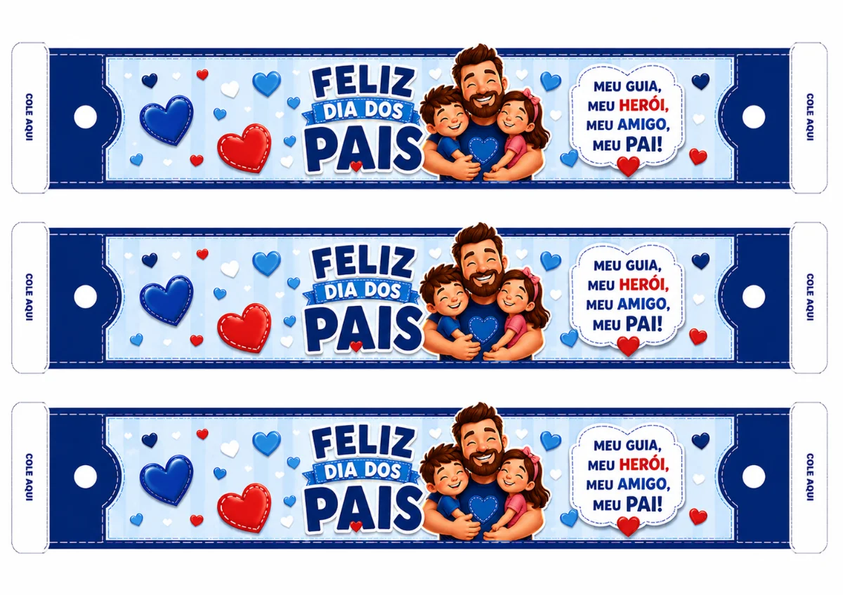 KIT COMPLETO – FELIZ DIA DOS PAIS 💙KIT COMPLETO. — amostra 2: KIT COMPLETO – FELIZ DIA DOS PAIS 💙Surpreenda as famílias…