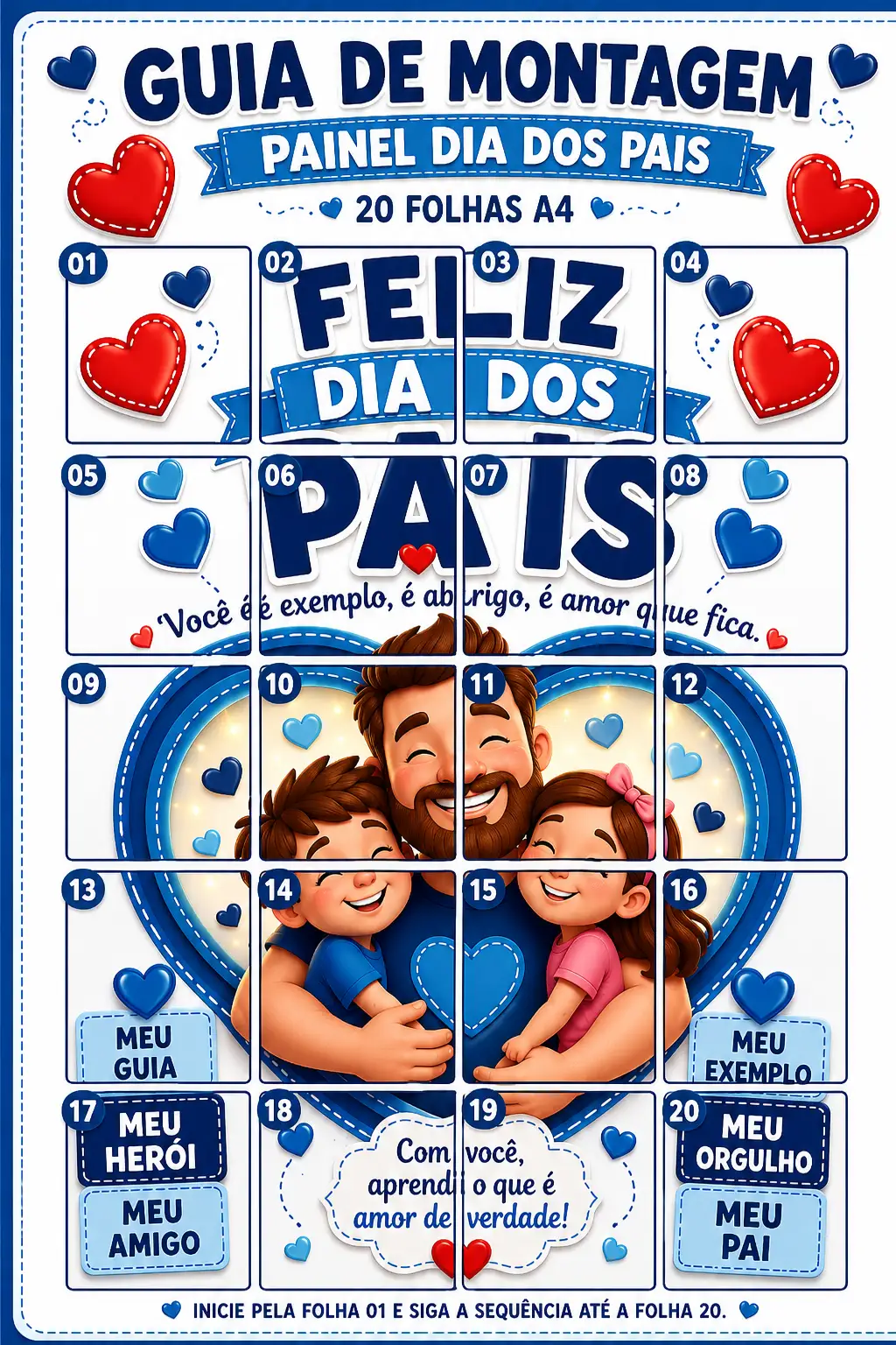 KIT COMPLETO – FELIZ DIA DOS PAIS 💙KIT COMPLETO. — amostra 4: KIT COMPLETO – FELIZ DIA DOS PAIS 💙Surpreenda as famílias…