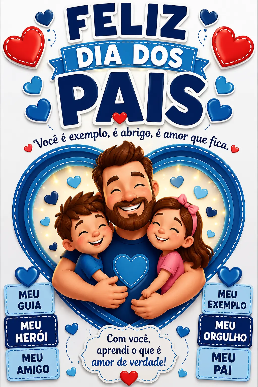 KIT COMPLETO – FELIZ DIA DOS PAIS 💙KIT COMPLETO. — amostra 5: KIT COMPLETO – FELIZ DIA DOS PAIS 💙Surpreenda as famílias…