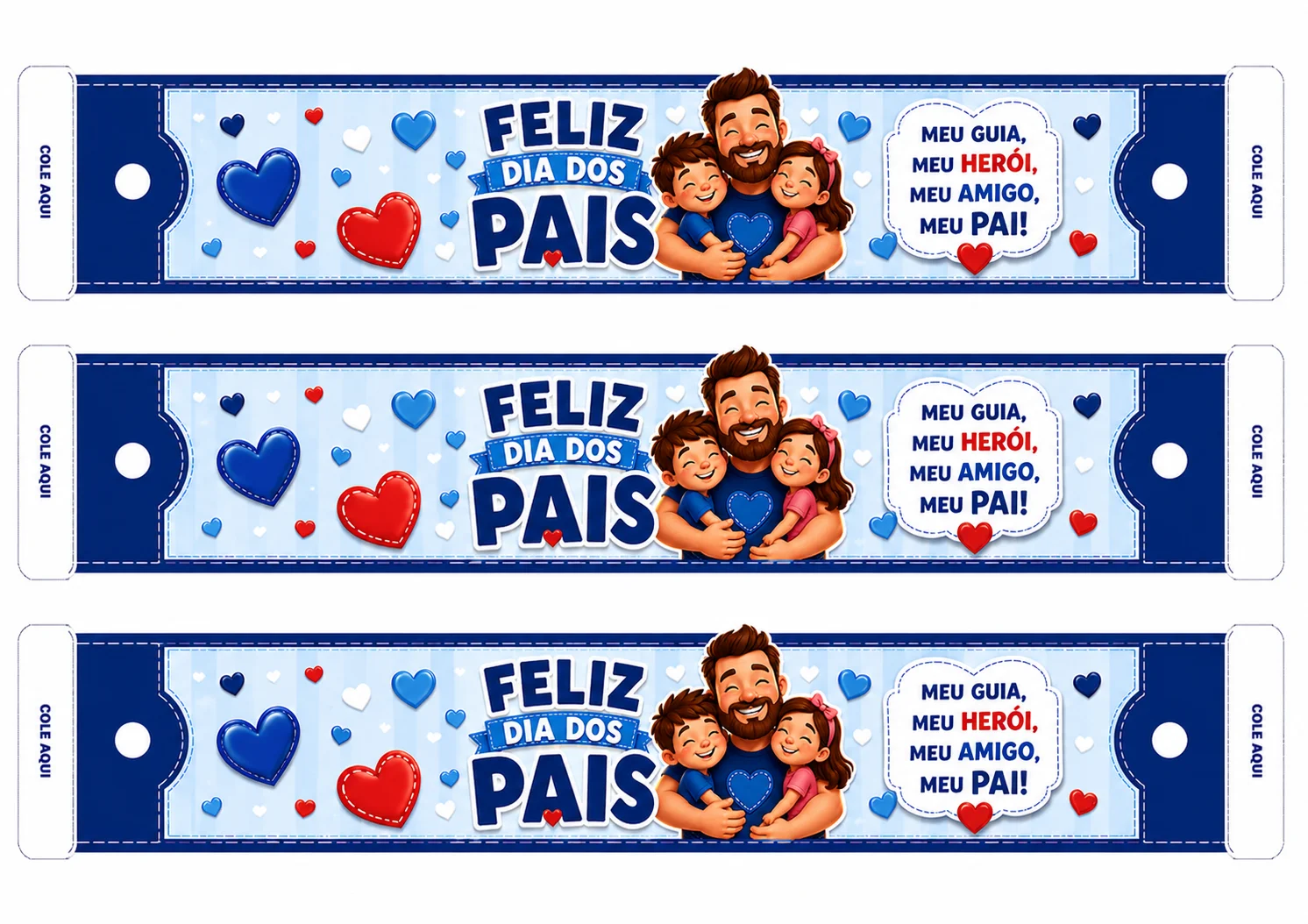 KIT COMPLETO – FELIZ DIA DOS PAIS 💙KIT COMPLETO. — amostra 6: KIT COMPLETO – FELIZ DIA DOS PAIS 💙Surpreenda as famílias…