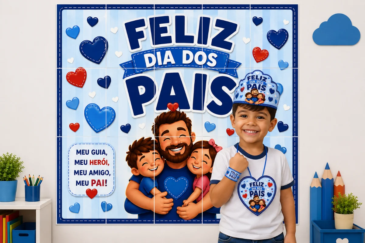 KIT COMPLETO – FELIZ DIA DOS PAIS 💙KIT COMPLETO. — Alfabetização para Educação Infantil: KIT COMPLETO – FELIZ DIA DOS PAIS…