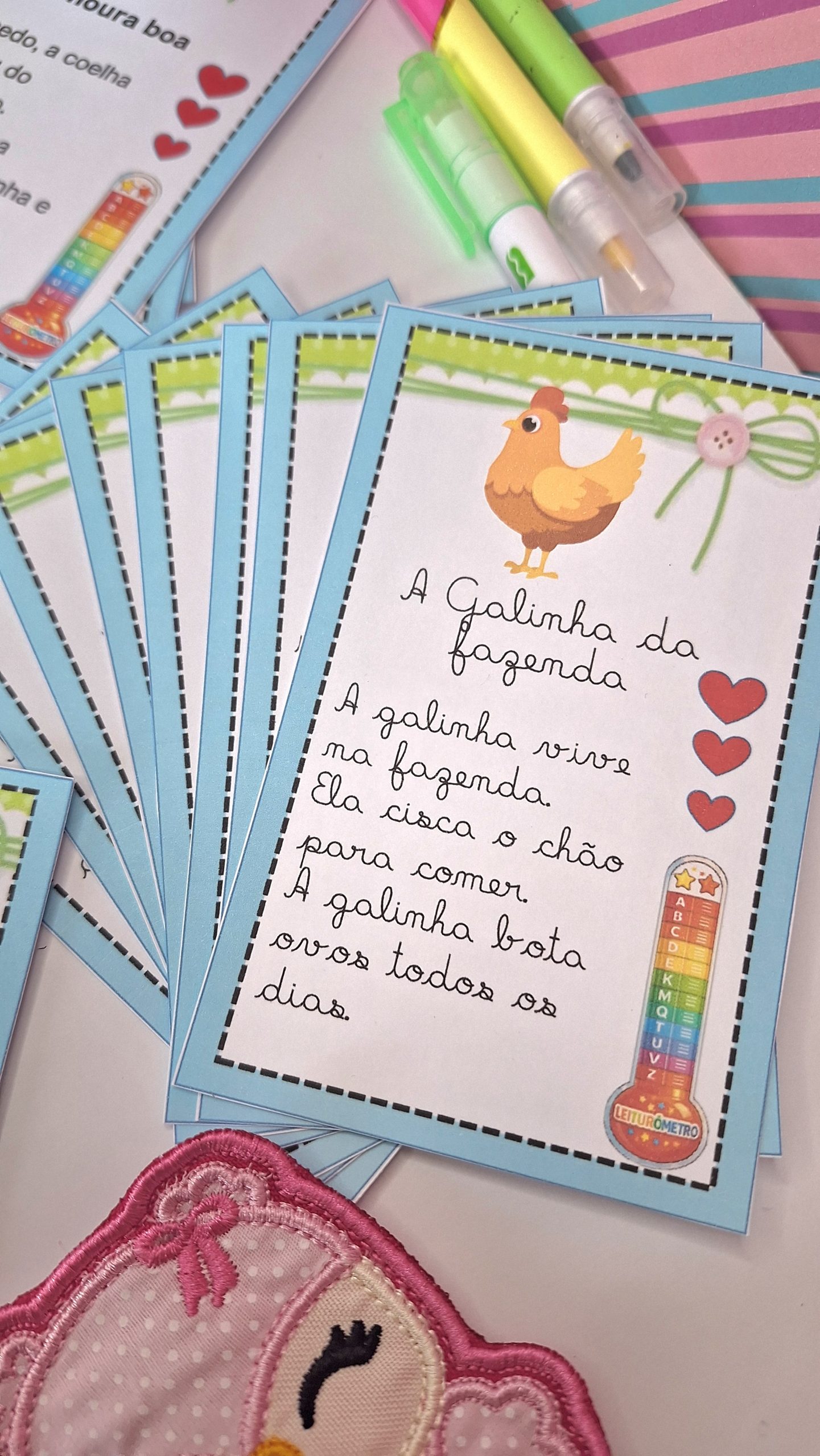 Kit completo letra CURSIVA – PDF para Imprimir | 3º ano — amostra 4: Kit completo para trabalhar a letra CURSIVA Do…