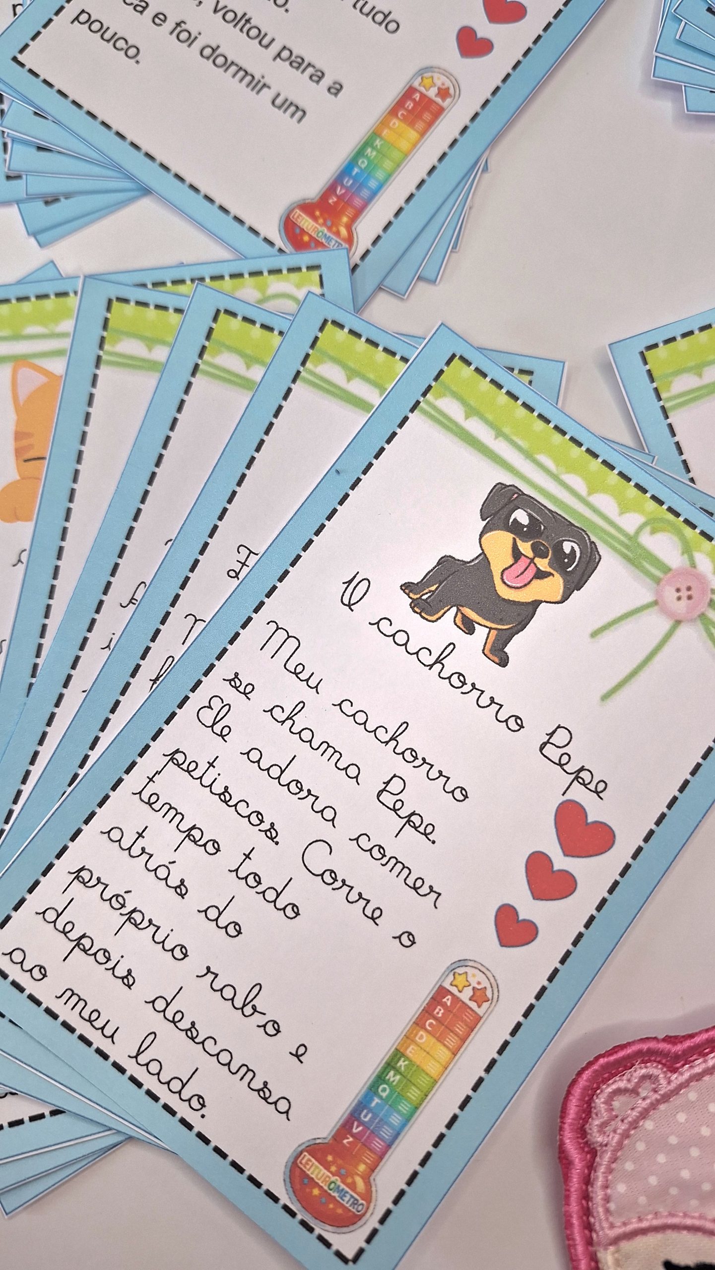 Kit completo letra CURSIVA – PDF para Imprimir | 3º ano — amostra 6: Kit completo para trabalhar a letra CURSIVA Do…