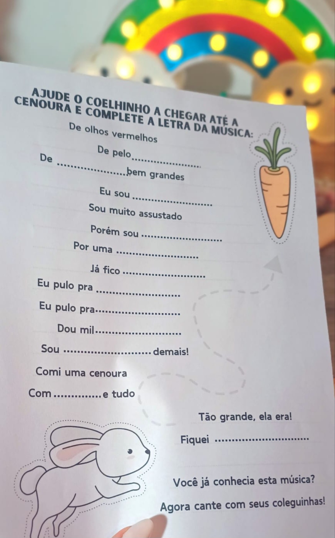 Kit completo: páscoa – PDF para Imprimir — amostra 2: Um kit super fofinho pra comemorar a Páscoa