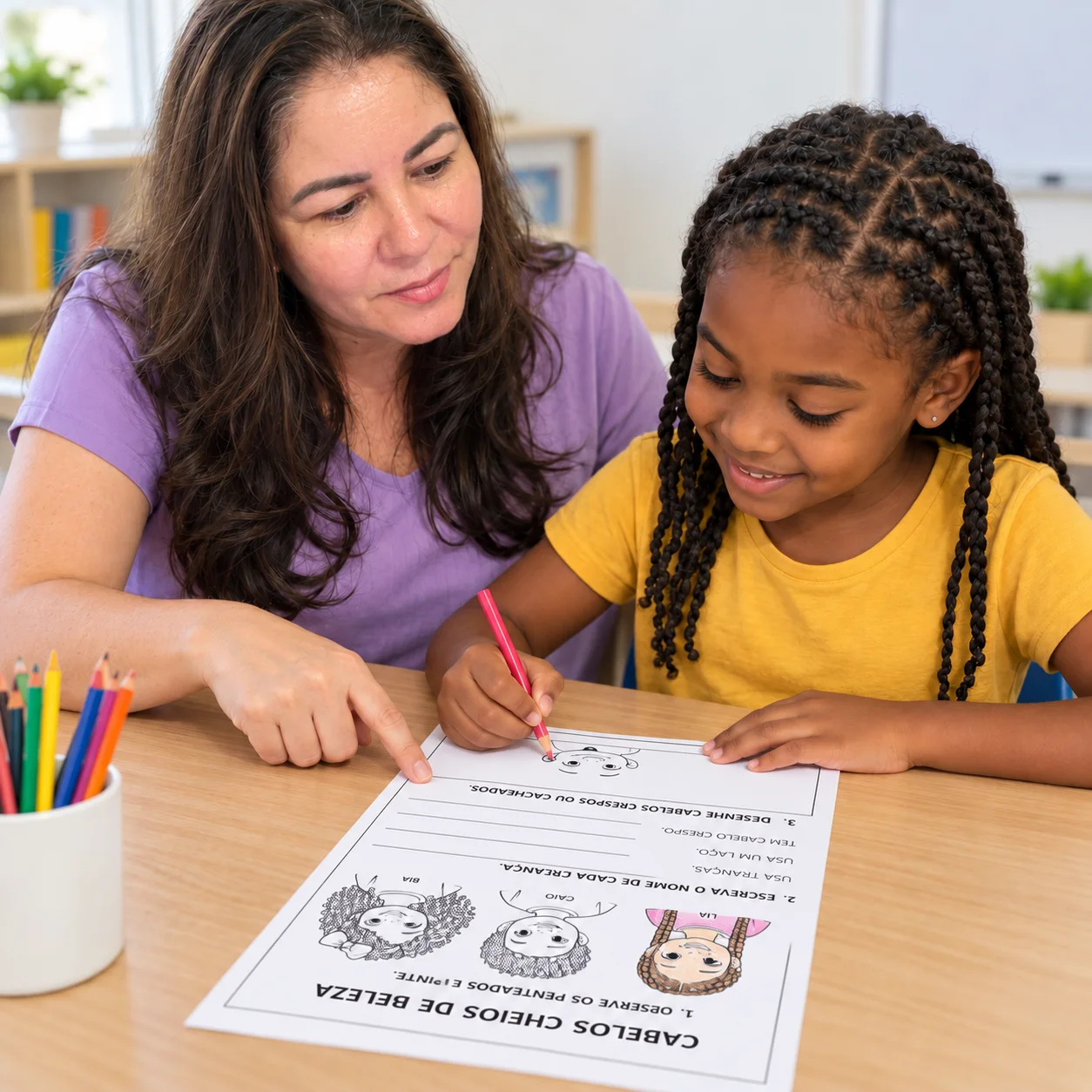 Kit Consciência Negra – 15 Atividades para 1º e 2º Ano — amostra 4: Como utilizar em sala de aula Kit Consciência Negra – 15 Atividades para 1º e 2º Ano — amostra 4: Como utilizar em sala de aula