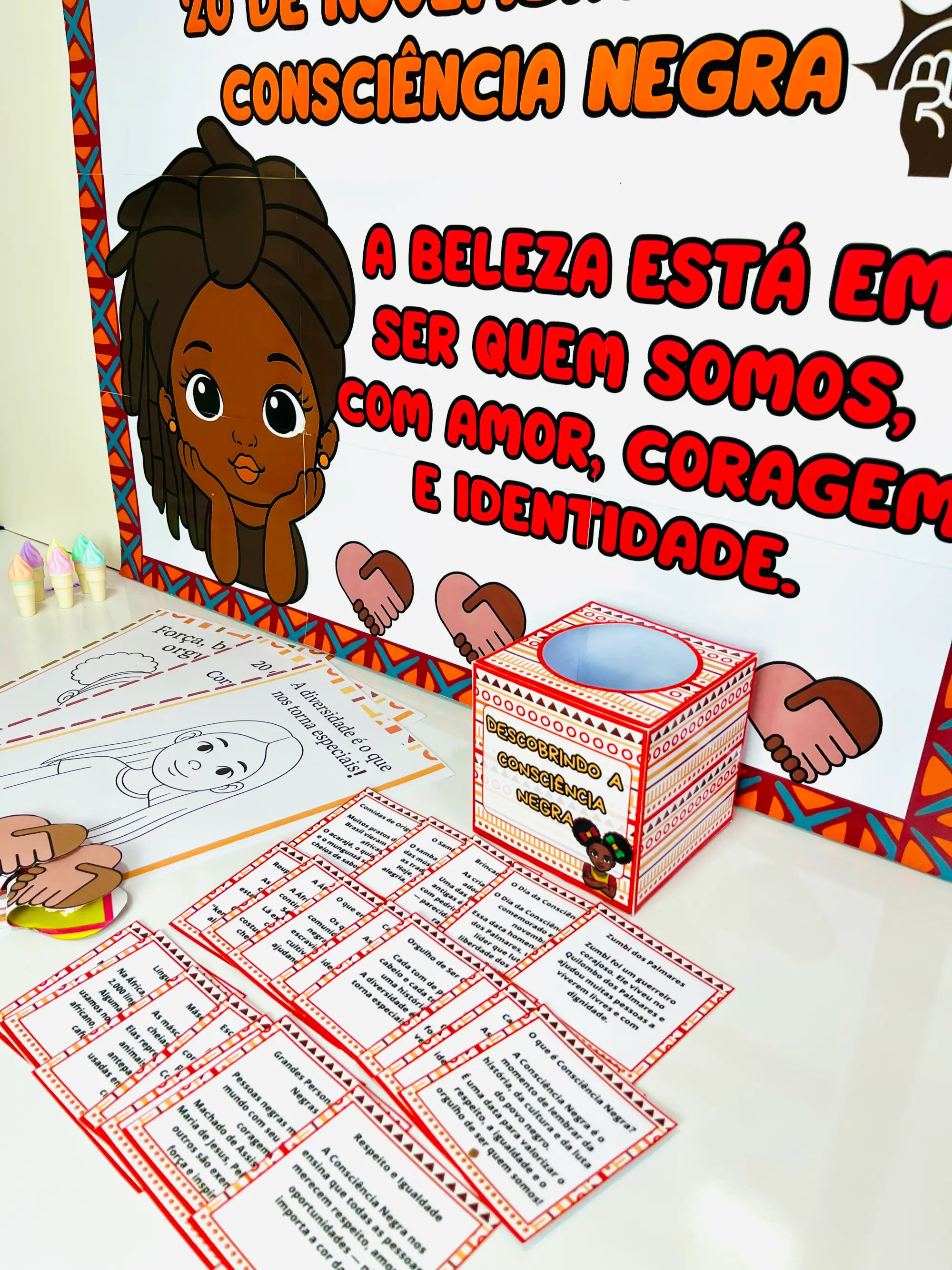 KIT CONSCIÊNCIA NEGRA – ANOS INICIAIS - ALFABETIZAÇÃO — amostra 7: 💖 O Kit Consciência Negra reúne recursos pedagógicos…