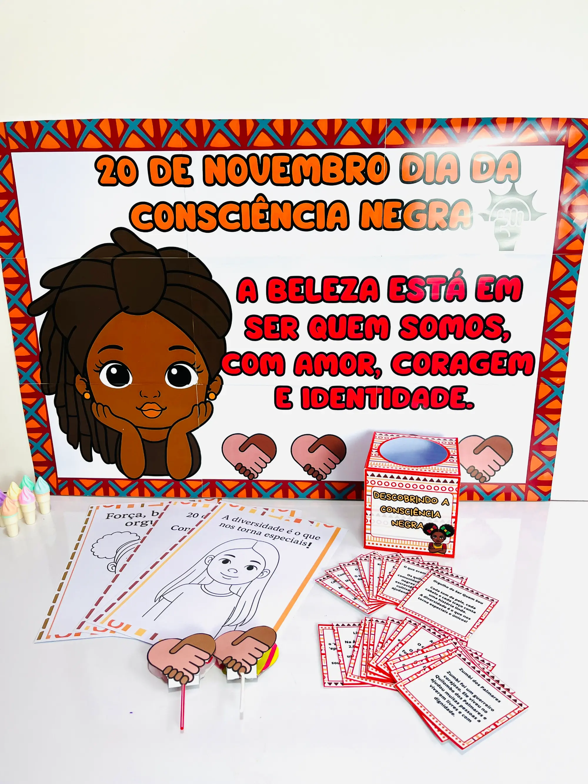 KIT CONSCIÊNCIA NEGRA – ANOS INICIAIS - ALFABETIZAÇÃO — Alfabetização para Educação Infantil: 💖 O Kit Consciência Negra…