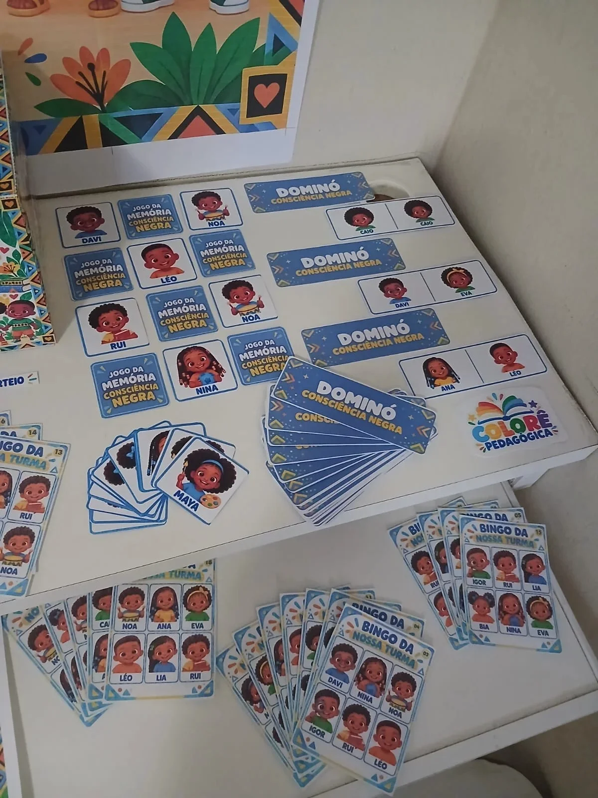 Kit Consciência Negra Educação Infantil: Bingo e História. — amostra 2: Trabalhe a Consciência Negra na Educação Infantil…