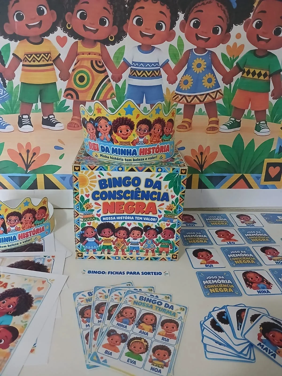 Kit Consciência Negra Educação Infantil: Bingo e História. — amostra 4: Trabalhe a Consciência Negra na Educação Infantil…