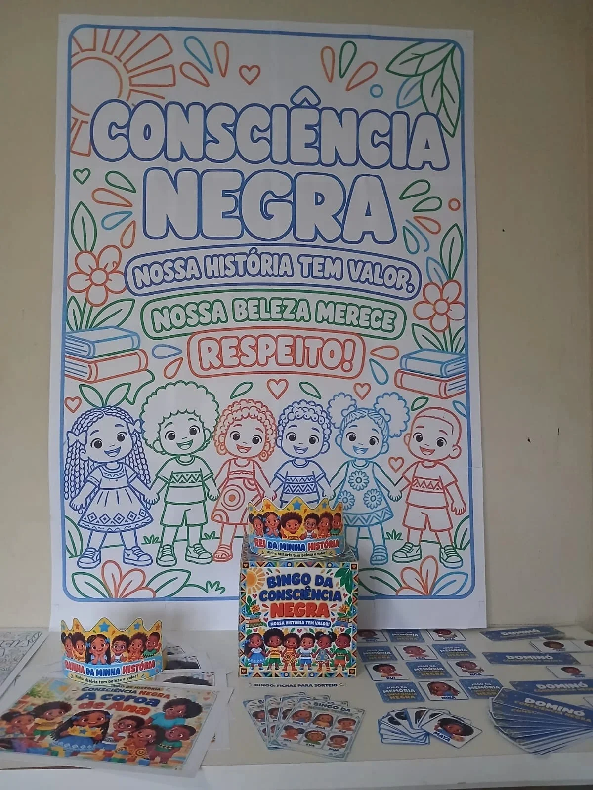 Kit Consciência Negra Educação Infantil: Bingo e História. — amostra 5: Trabalhe a Consciência Negra na Educação Infantil…