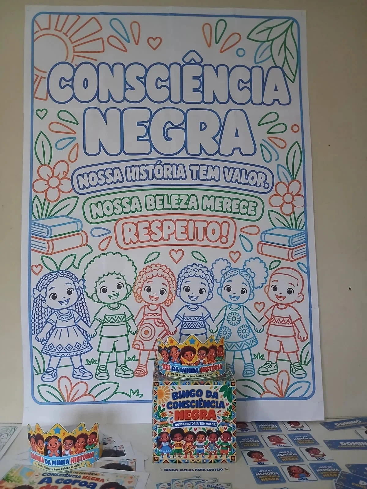Kit Consciência Negra Educação Infantil: Bingo e História. — amostra 6: Trabalhe a Consciência Negra na Educação Infantil…