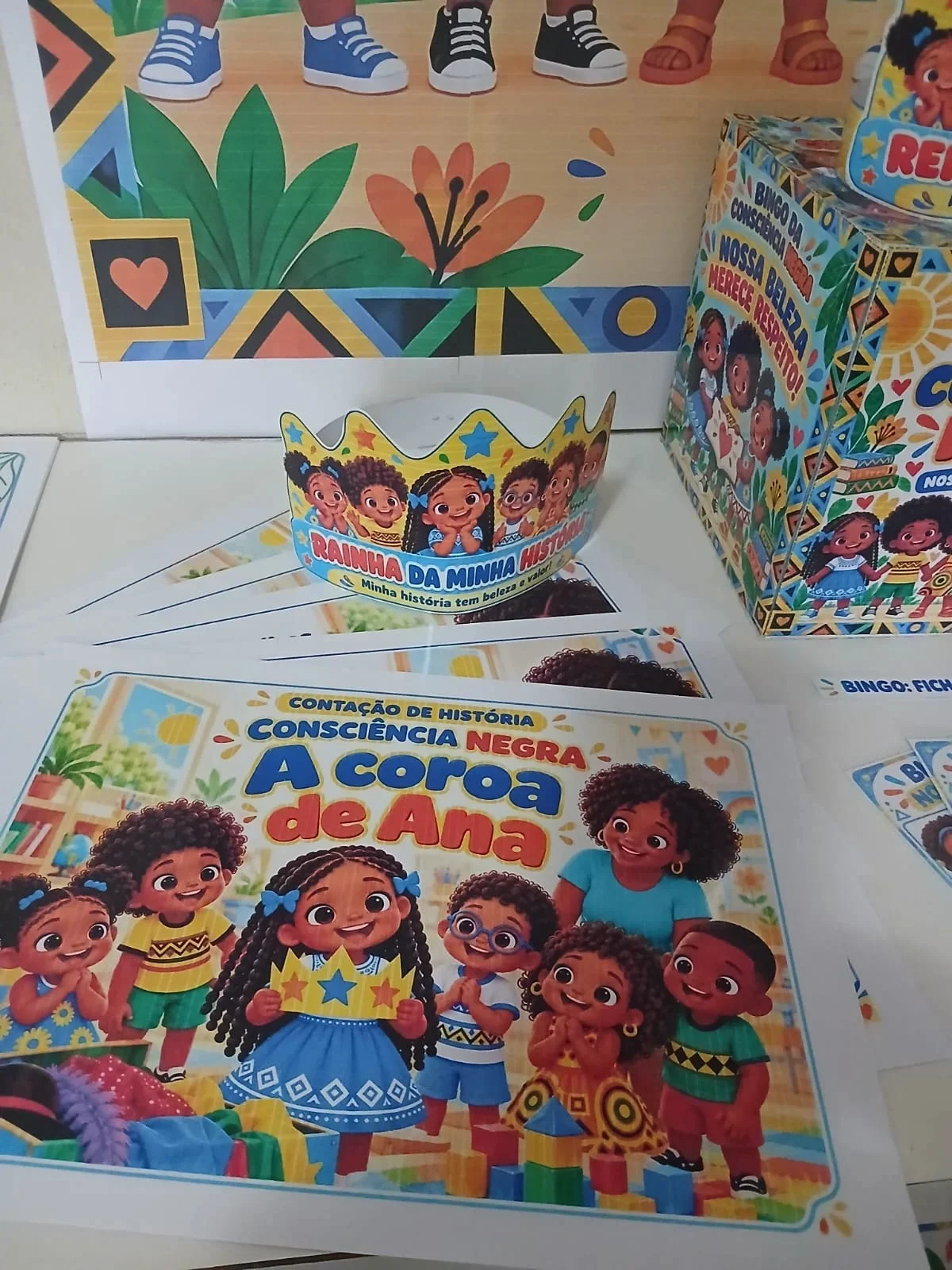 Kit Consciência Negra Educação Infantil: Bingo e História. — amostra 7: Trabalhe a Consciência Negra na Educação Infantil…
