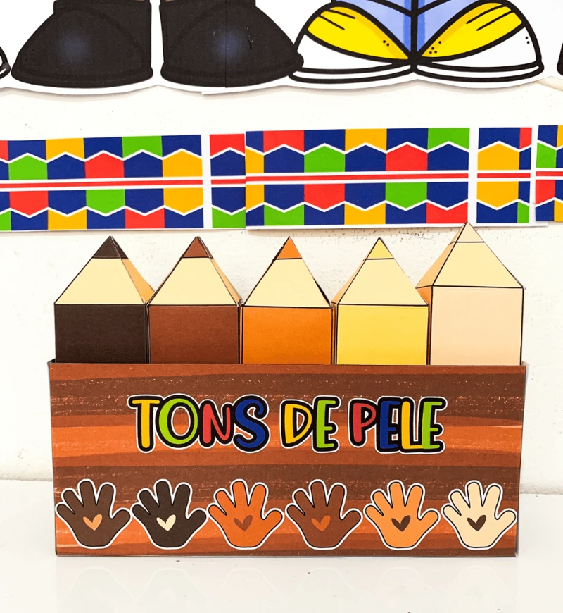 Kit Consciência Negra em PDF para Educação Infantil e Fund I — amostra 6: Aborde a Consciência Negra com recursos visuais,…