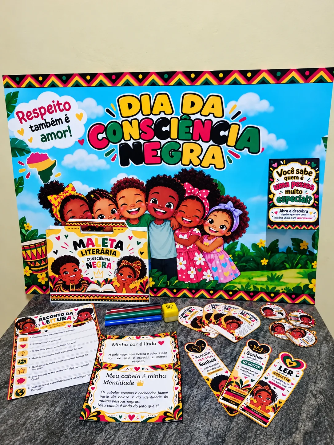 Kit Consciência Negra – Identidade, Cultura e Atividades para Imprimir — amostra 4: Para qual ano escolar é indicado?