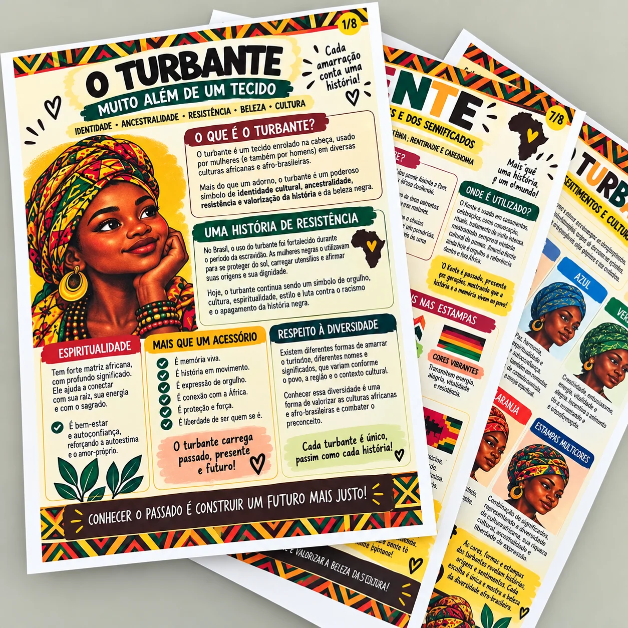 Kit Consciência Negra / Mulheres Negras que Fizeram História — amostra 2: Kit Consciência Negra em PDF com biografias de 5…